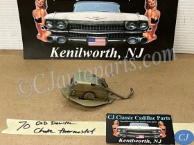 OEM 1970 1971 Cadillac Deville Eldorado Fleetwood Calais 4 BBL CARBURETOR CHOKE STOVE THERMOSTAT COIL BRACKET COVER #7038254/#43662